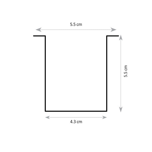 "פרופיל ״5040 שקוע