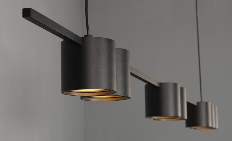 TRIAC תלוי דקורטיבי "גלסס2" ניתן לדימור