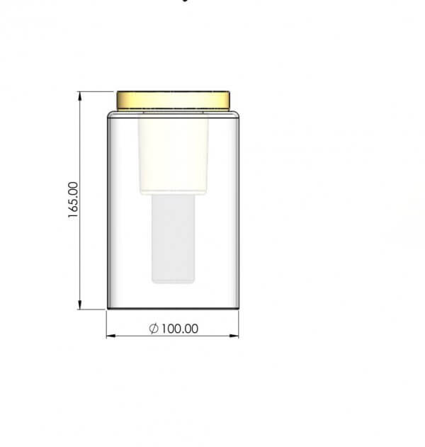 "צילינדר "נר הפוך